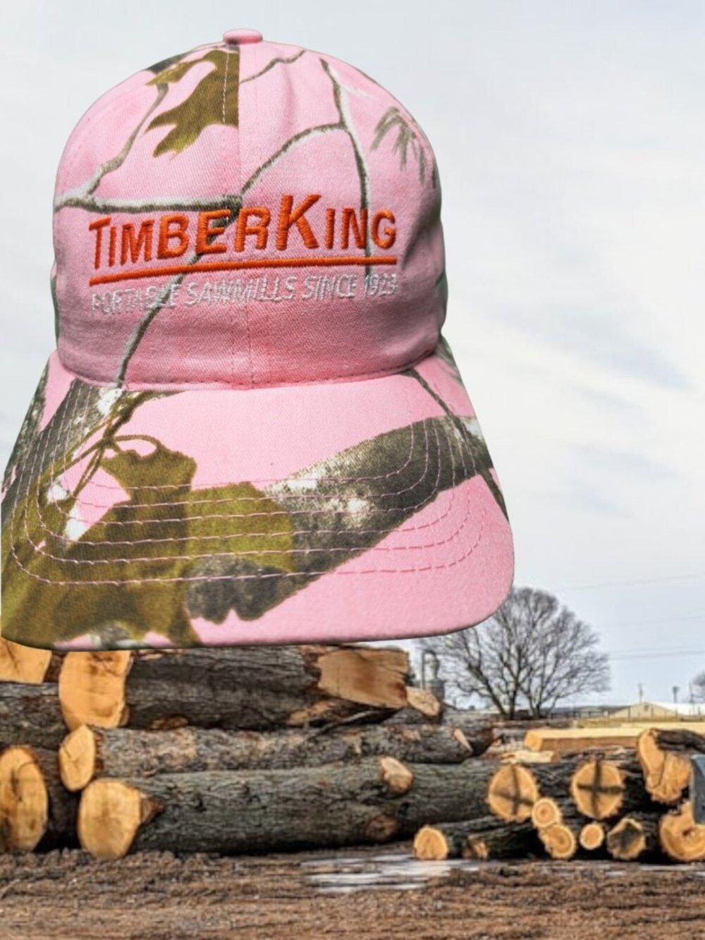 Timber King Graffiti Caps Camo portable Sawmills strapback Hat Baseball Cap